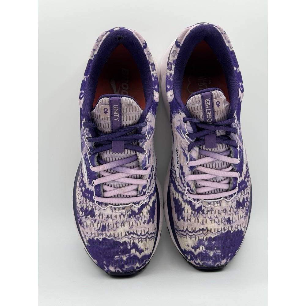 Brooks Ghost 13 Unity Women's Size 10 Purple Running Sneakers Shoes 1203381B574 - Picture 9 of 14